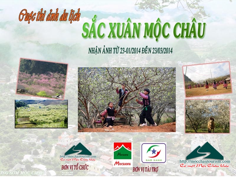 THỂ LỆ Cuộc thi ảnh du lịch “Sắc xuân Mộc Châu” lần thứ nhất