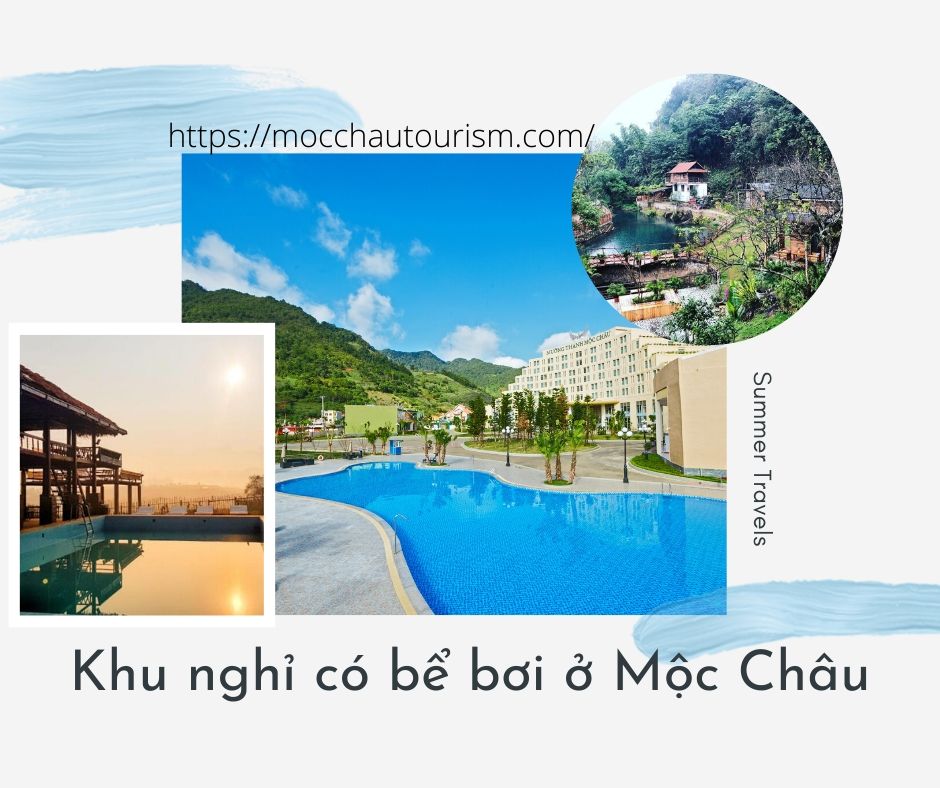 Nếu con bạn thích nghịch nước, Mộc Châu có sẵn những khu nghỉ này