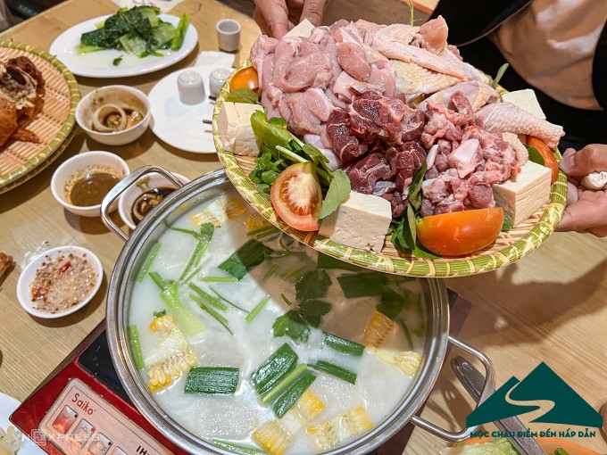 lẩu sữa mộc châu