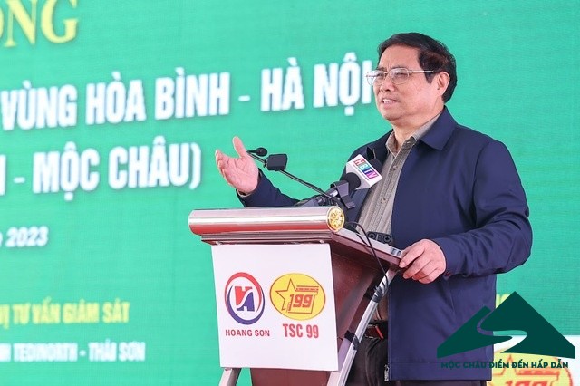 Khởi công cao tốc Hòa Bình - Mộc Châu